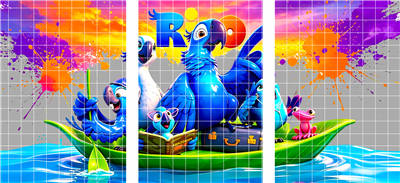 16oz Cartoon-T 3163
